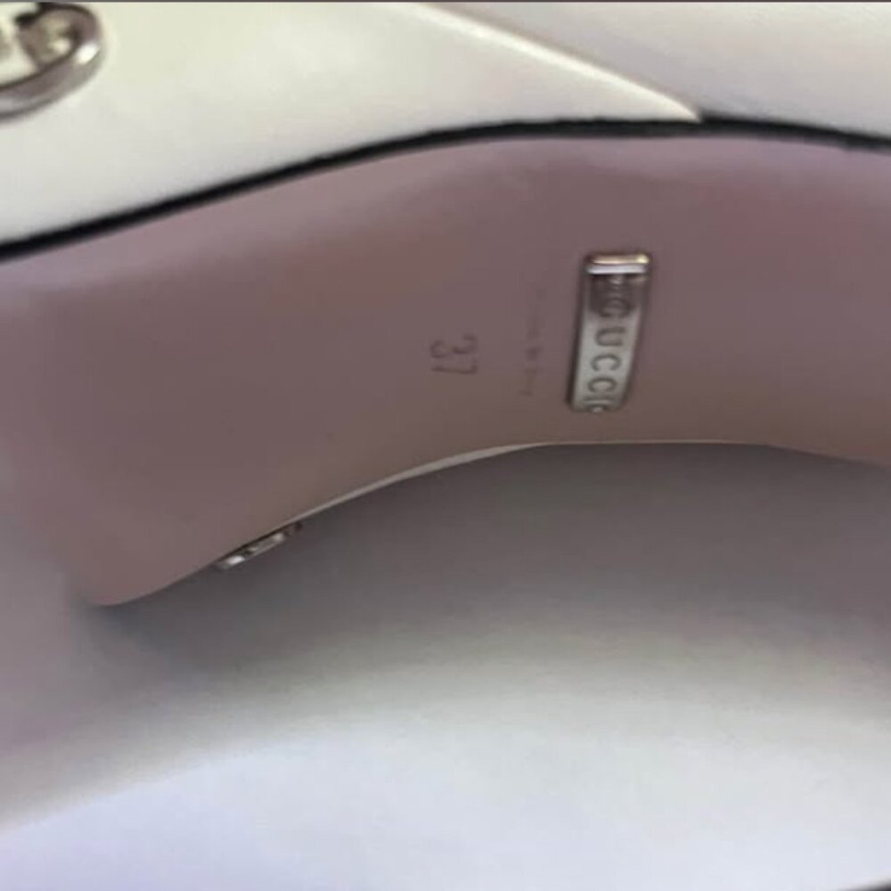 Gucci Platform Slides - image 5